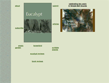 Tablet Screenshot of eucalypt.info